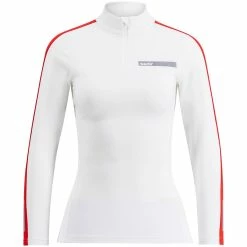 Swix Roadline NTS Half Zip Baselayer Top W (Bright White/Fiery Red)
