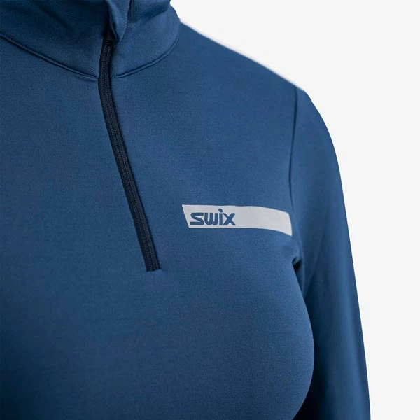 Swix Roadline NTS Half Zip Baselayer Top W (Lake Blue/Bright White) 3 Swix Roadline NTS Half Zip Baselayer Top W (Lake Blue/Bright White) - Bilde 3