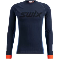 Swix Roadline RaceX Long Sleeve M (Dark Navy-Lake Blue)