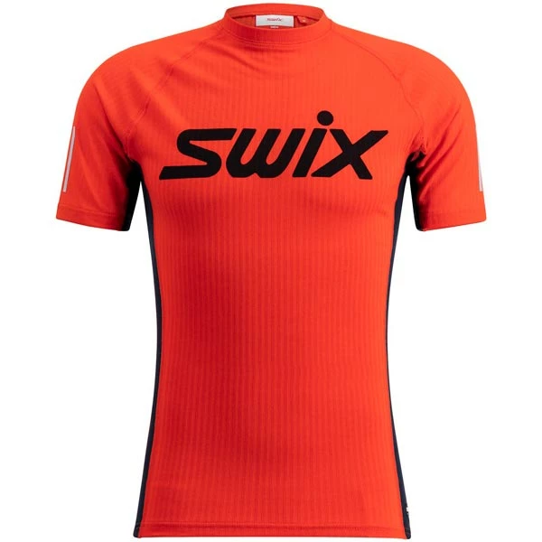 Swix Roadline RaceX Short Sleeve M (Fiery Red-Dark Navy) 1 Swix Roadline RaceX Short Sleeve M (Fiery Red-Dark Navy)