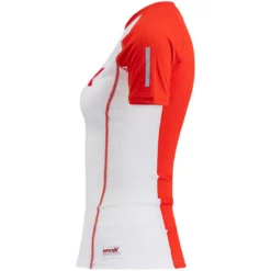 Swix Roadline RaceX Short Sleeve W (Bright White-Fiery Red) 7 Swix Roadline RaceX Short Sleeve W (Bright White-Fiery Red) -vinter klær Salg Swix Roadline RaceX Short Sleeve W Bright White Fiery Red