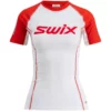Swix Roadline RaceX Short Sleeve W (Bright White-Fiery Red)