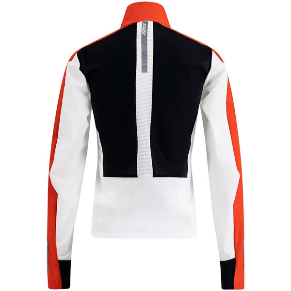 Swix Roadline Wind Jacket W (Bright White/Fiery Red) 3 Swix Roadline Wind Jacket W (Bright White/Fiery Red) - Bilde 3