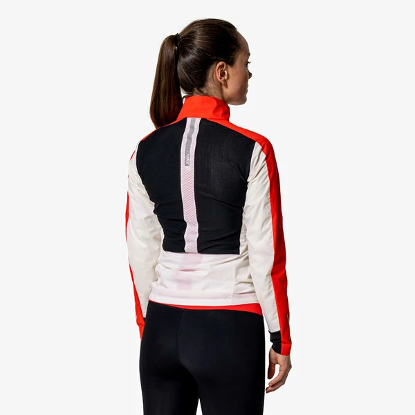 Swix Roadline Wind Jacket W (Bright White/Fiery Red) 5 Swix Roadline Wind Jacket W (Bright White/Fiery Red) - Bilde 5