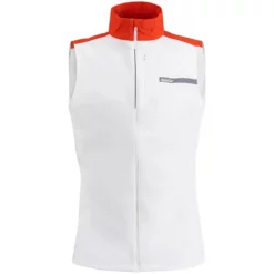 Swix Roadline Wind Vest M (Bright White/Fiery Red)