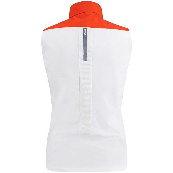 Swix Roadline Wind Vest M (Bright White/Fiery Red) 2 Swix Roadline Wind Vest M (Bright White/Fiery Red) - Bilde 2