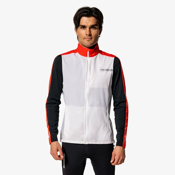 Swix Roadline Wind Vest M (Bright White/Fiery Red) 3 Swix Roadline Wind Vest M (Bright White/Fiery Red) - Bilde 3