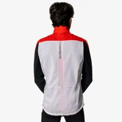Swix Roadline Wind Vest M (Bright White/Fiery Red) 10 Swix Roadline Wind Vest M (Bright White/Fiery Red) -vinter klær Salg Swix Roadline Wind Vest M Bright WhiteFiery Red3