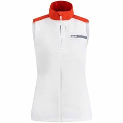 Swix Roadline Wind Vest W (Bright White/Fiery Red)