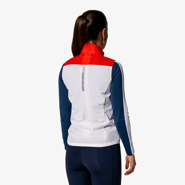 Swix Roadline Wind Vest W (Bright White/Fiery Red) 4 Swix Roadline Wind Vest W (Bright White/Fiery Red) - Bilde 4