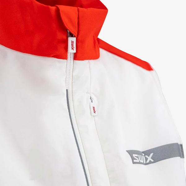 Swix Roadline Wind Vest W (Bright White/Fiery Red) 5 Swix Roadline Wind Vest W (Bright White/Fiery Red) - Bilde 5