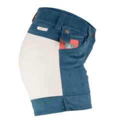 Amundsen 5incher Concord Shorts Womens (Faded Blue/Natural) 7 Amundsen 5incher Concord Shorts Womens (Faded Blue/Natural) -vinter klær Salg amundsen sports 5 incher concord shorts women natural
